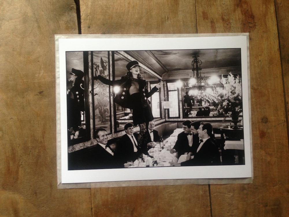 Kate Moss at Café Lipp, Vogue Italia, 1993 - Wombat - The Photography and Art Box